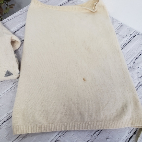 Vintage 80s Liz Claiborne Sweater Angora/Lambs Wool see pics descript - Picture 6 of 13